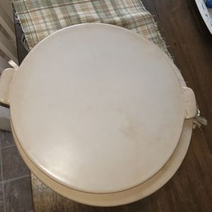 Longaberger flamewear pizza stone